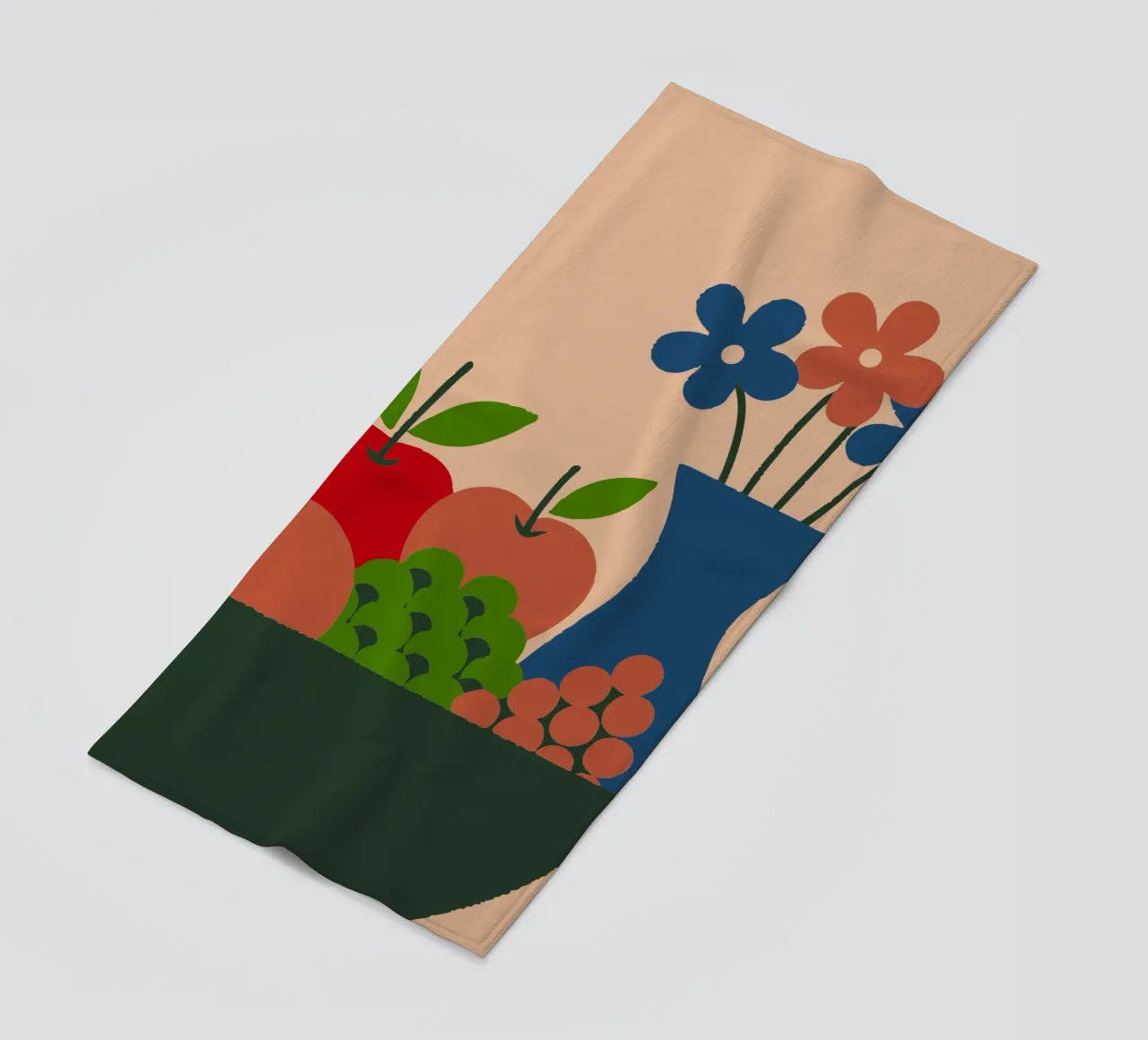 Frutti e fiori telo mare da TRENDY POSTER SHOP
