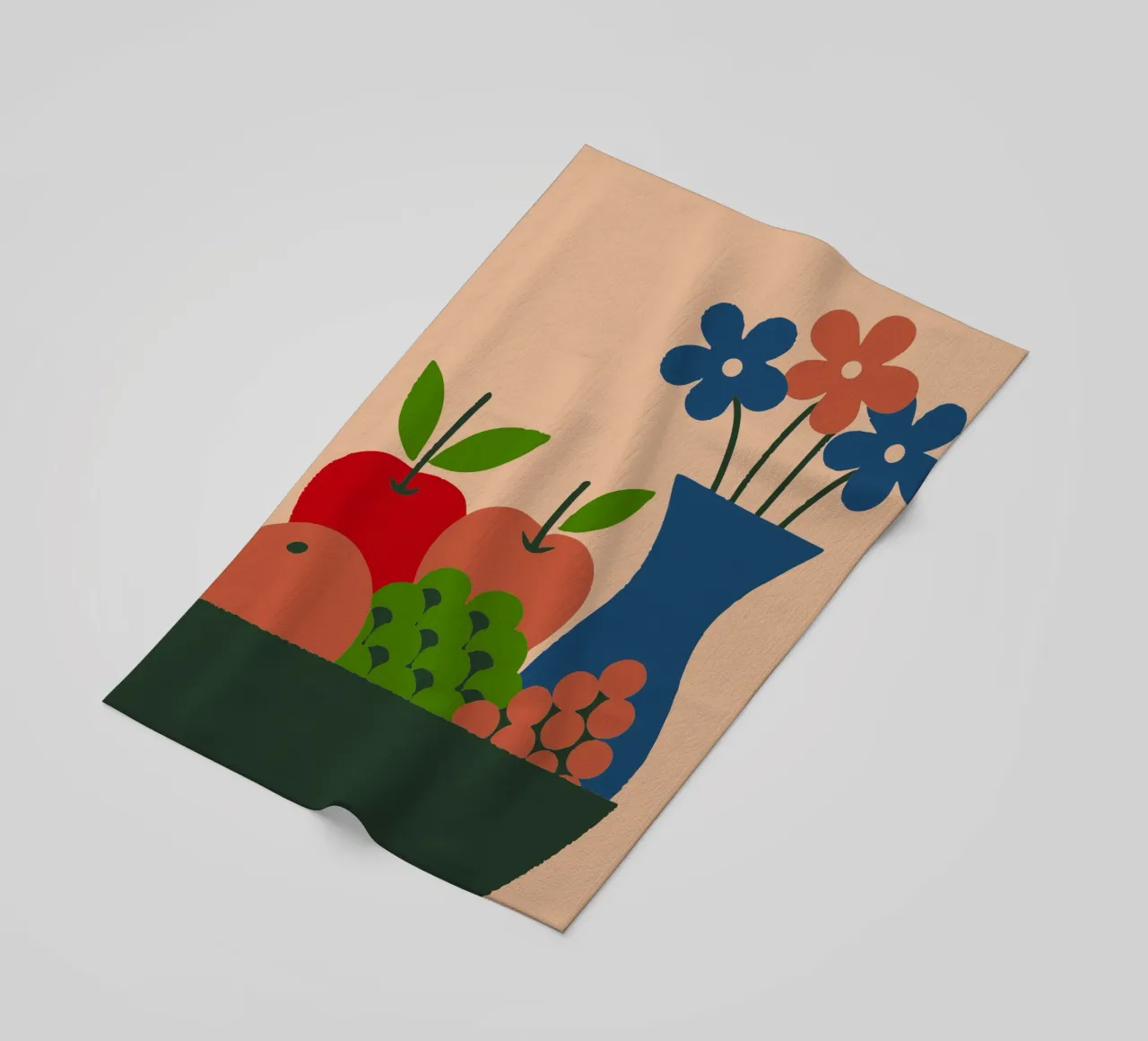 Frutti e fiori telo mare da TRENDY POSTER SHOP