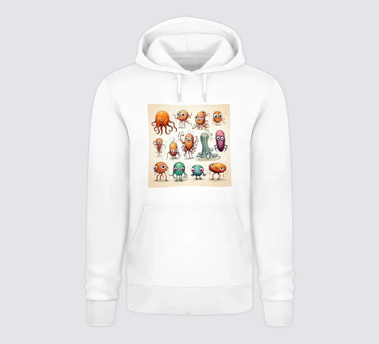 Pandilla Retro Squid sudadera con capucha de Funny Animals
