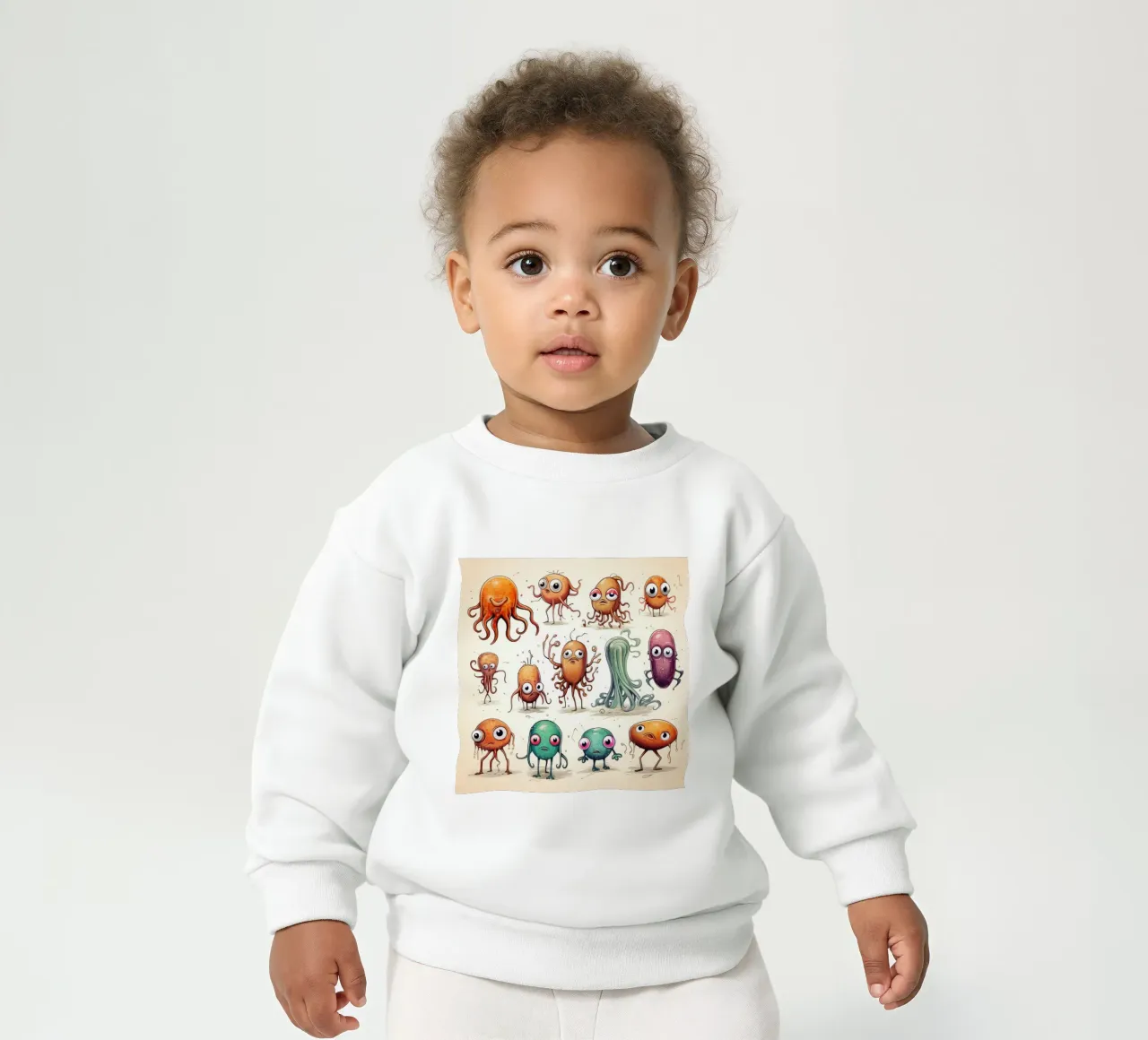 Pandilla Retro Squid sudadera de bebé de Funny Animals