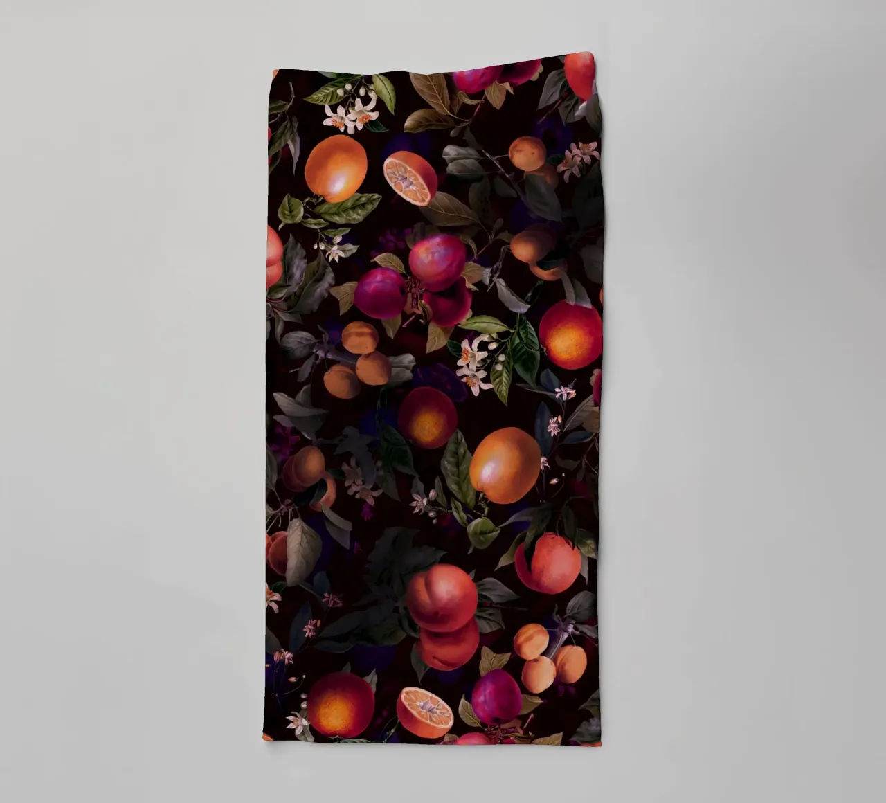 Vintage Fruit Pattern XXIV asciugamano da bagno da burcukorkmazyurek