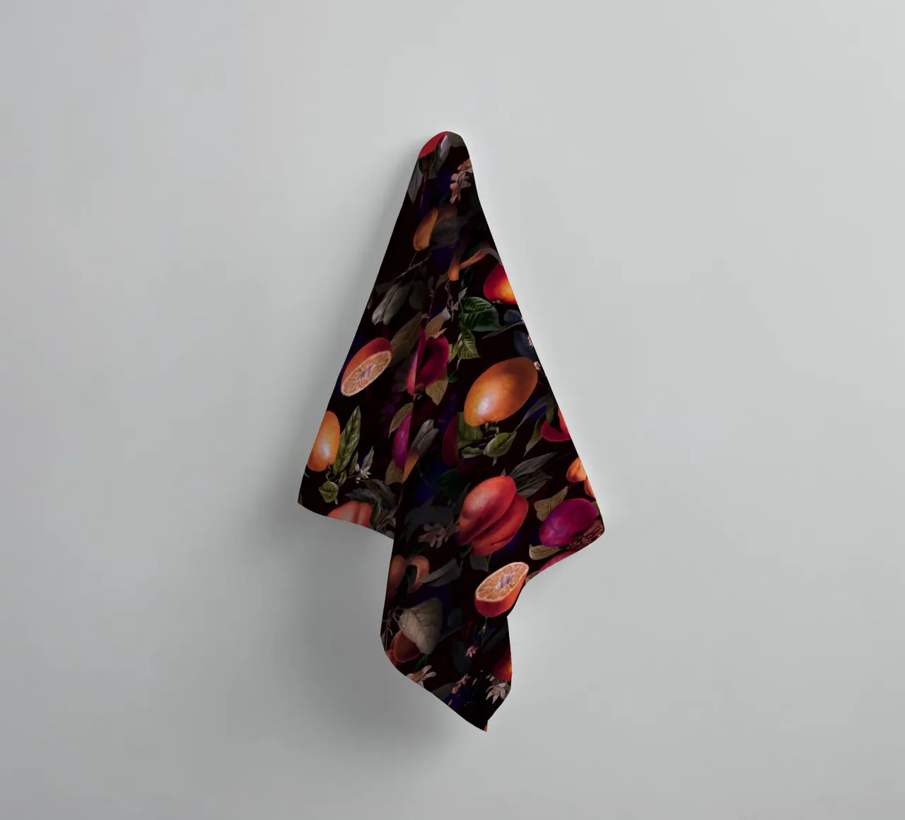 Vintage Fruit Pattern XXIV asciugamano da bagno da burcukorkmazyurek