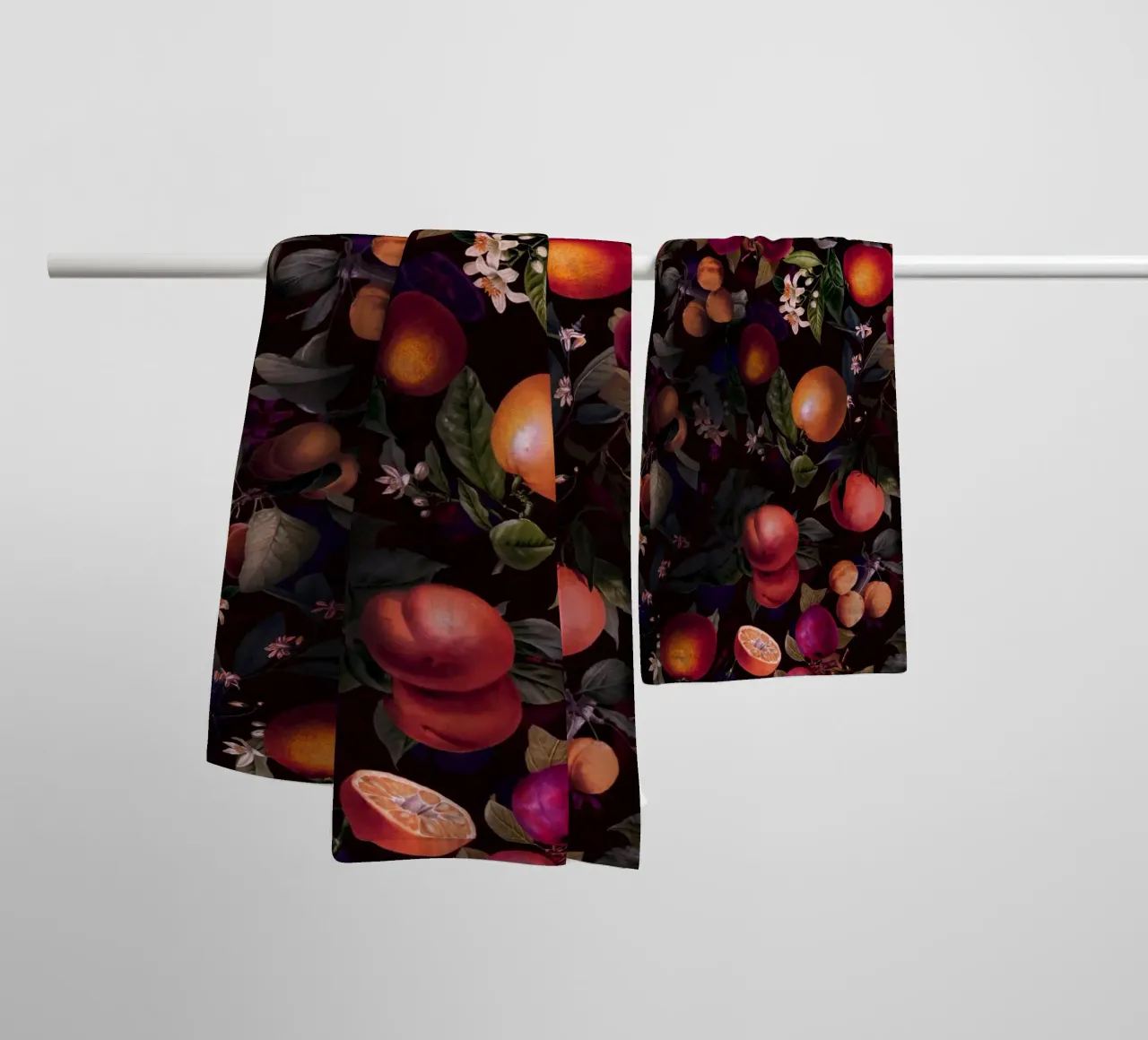 Vintage Fruit Pattern XXIV asciugamano da bagno da burcukorkmazyurek