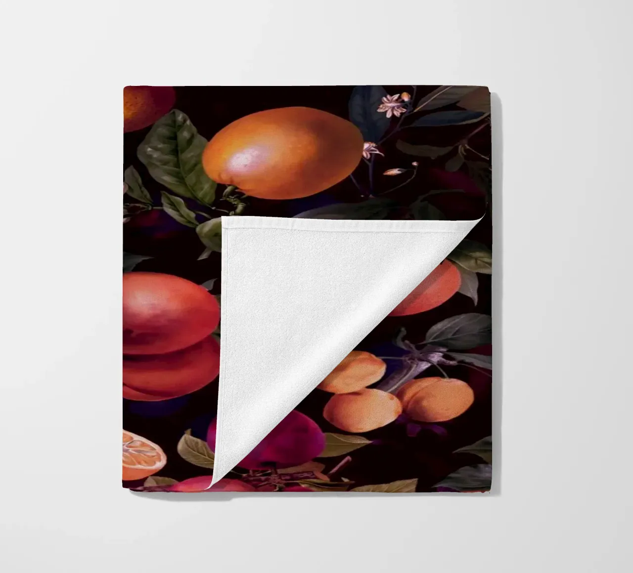 Vintage Fruit Pattern XXIV telo mare da burcukorkmazyurek