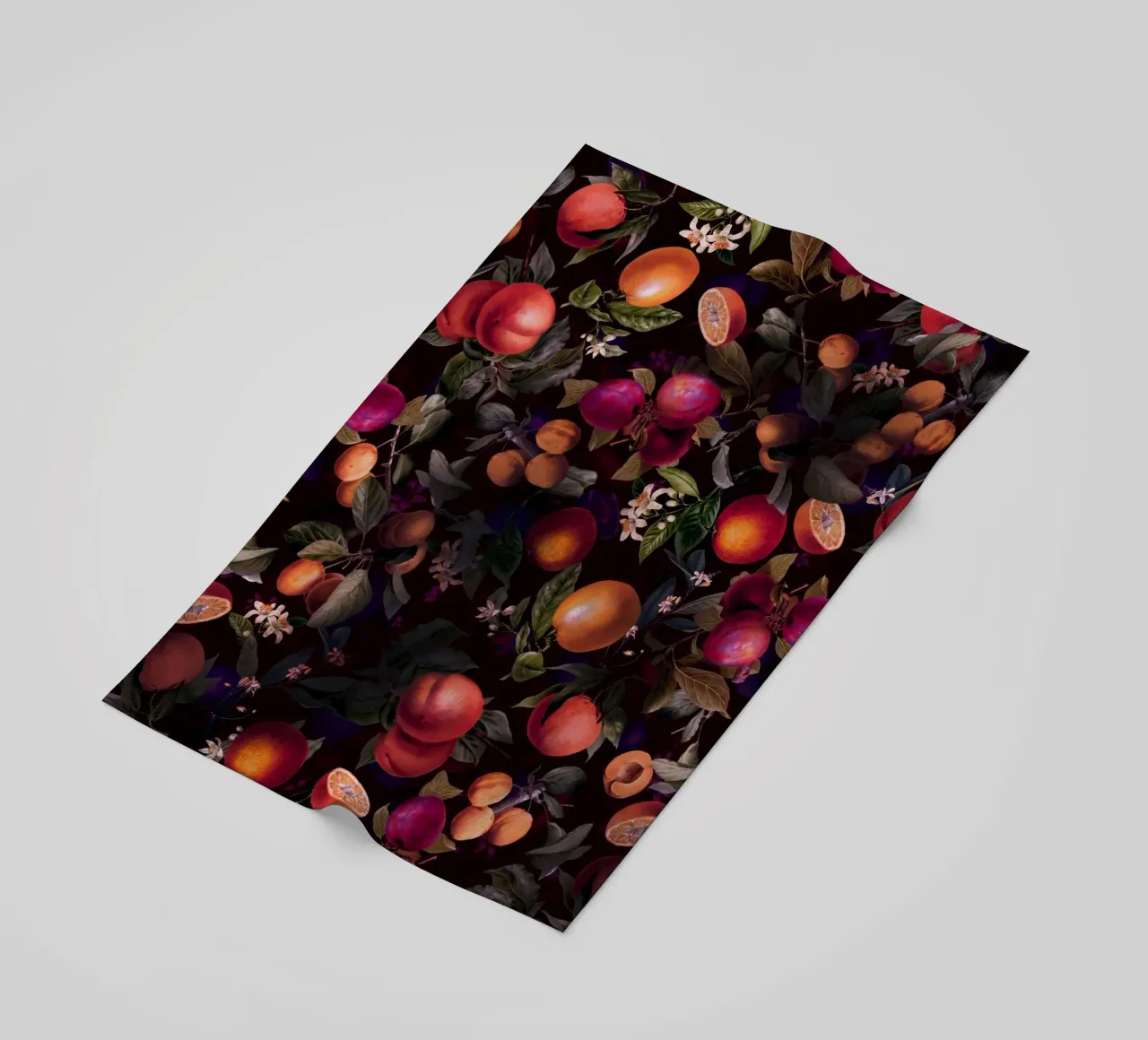 Vintage Fruit Pattern XXIV telo mare da burcukorkmazyurek