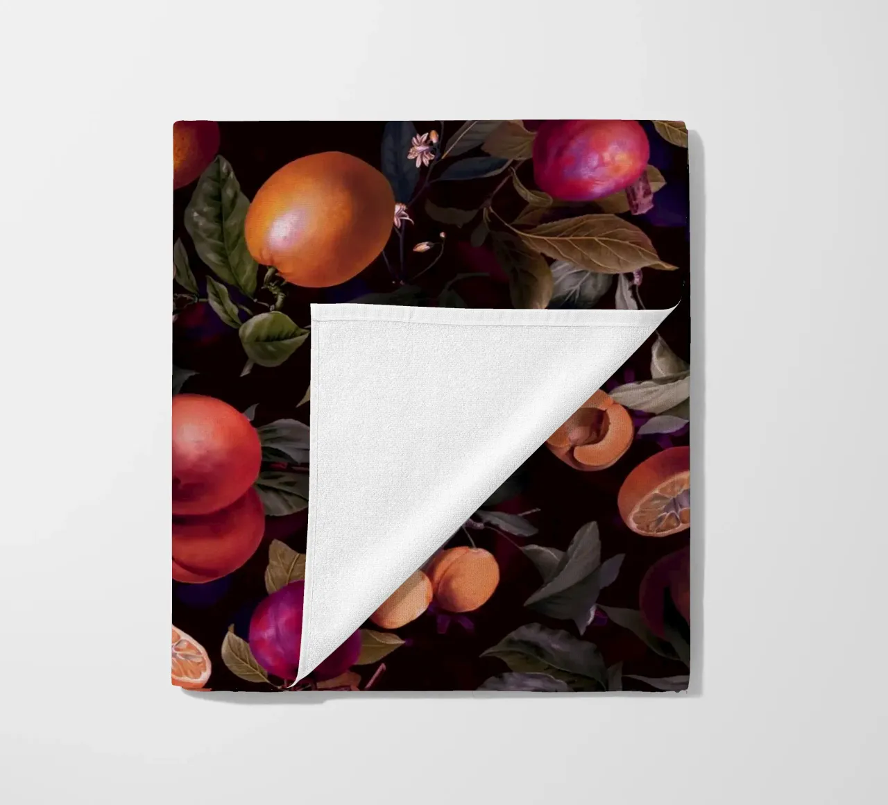 Vintage Fruit Pattern XXIV telo mare da burcukorkmazyurek