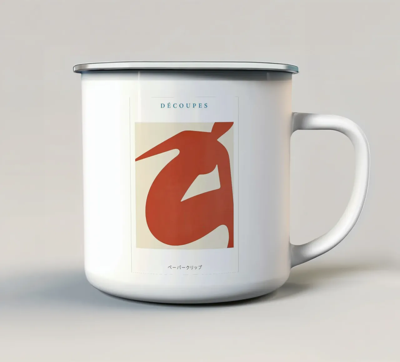 Da Garmi Decoupes tazza in smalto da Lile Shop