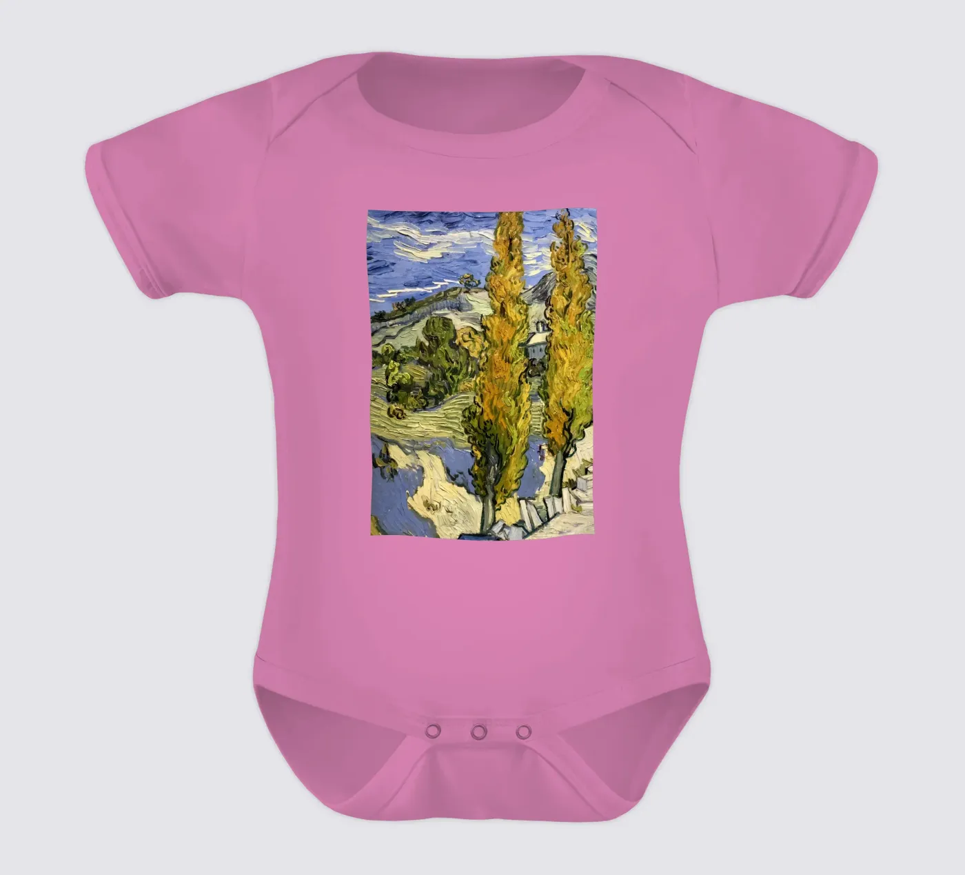 zwei große Kiefern Kurzarm Babybody von cloud shop