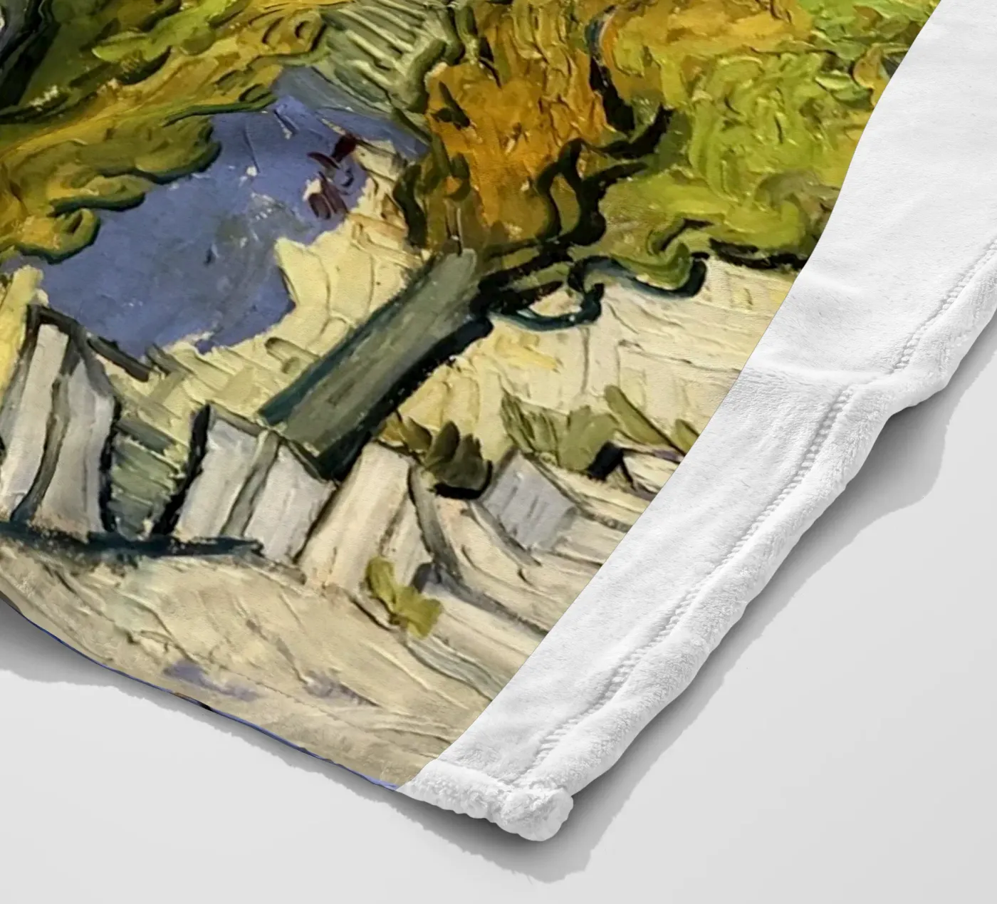 due grandi pini coperta in pile da cloud shop