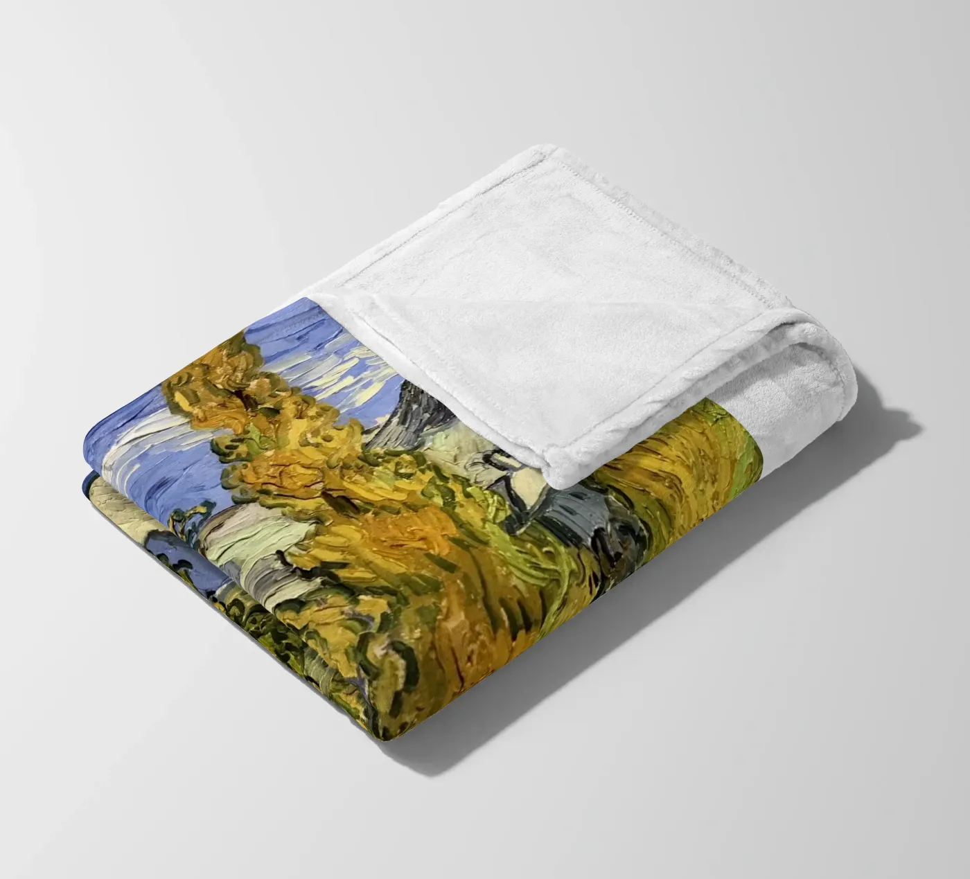 due grandi pini coperta in pile da cloud shop