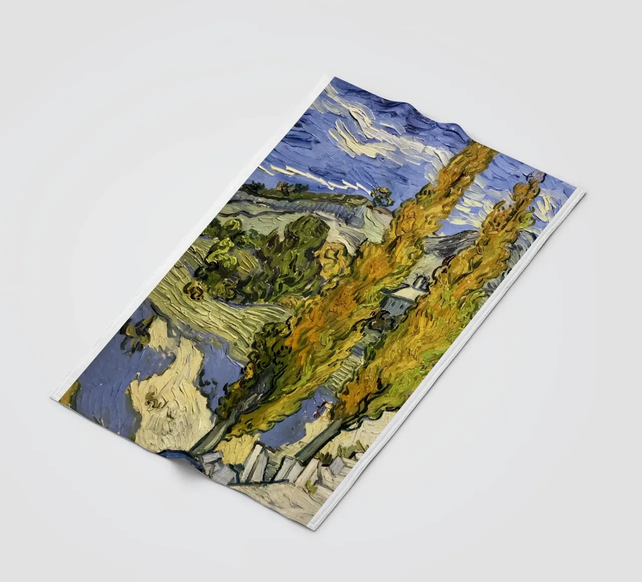 zwei große Kiefern Fleecedecke von cloud shop