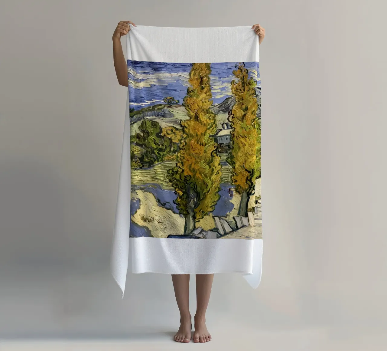 two large pine trees telo mare da cloud shop