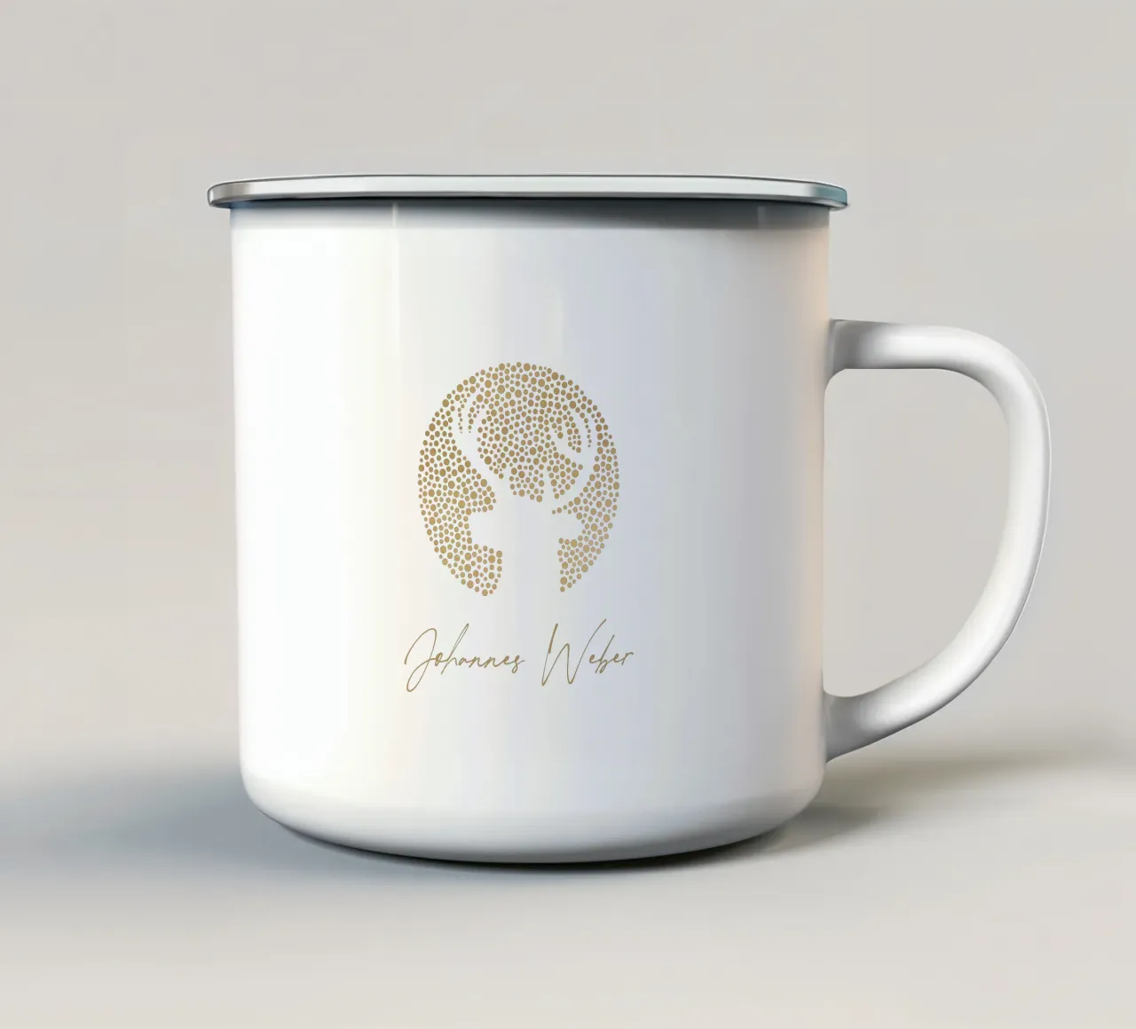 Glänzendes Mosaik tazza in smalto da Kartenliebe