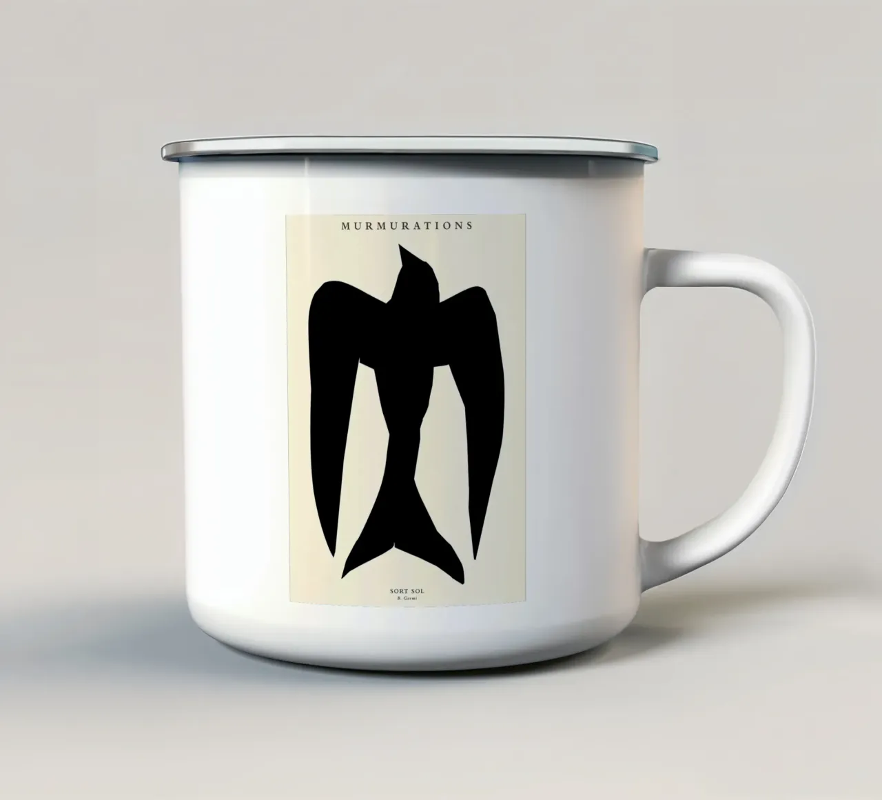Da Garmi Murmurations tazza in smalto da Lile Shop