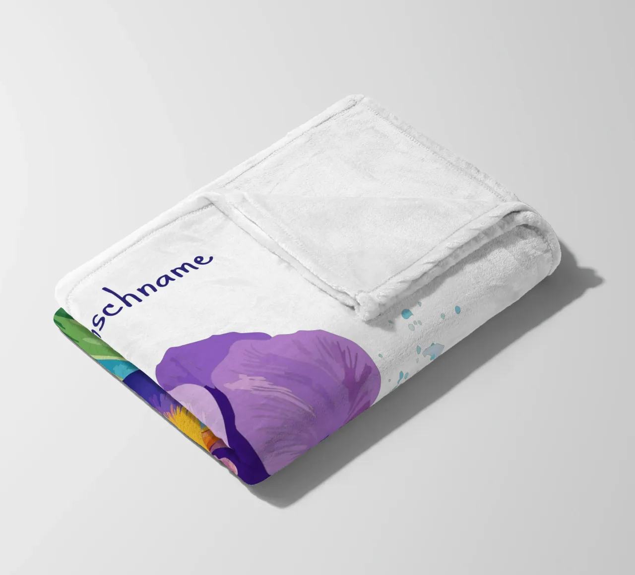 Fiore di nascita - Iris di febbraio coperta in pile da Geburtsblume
