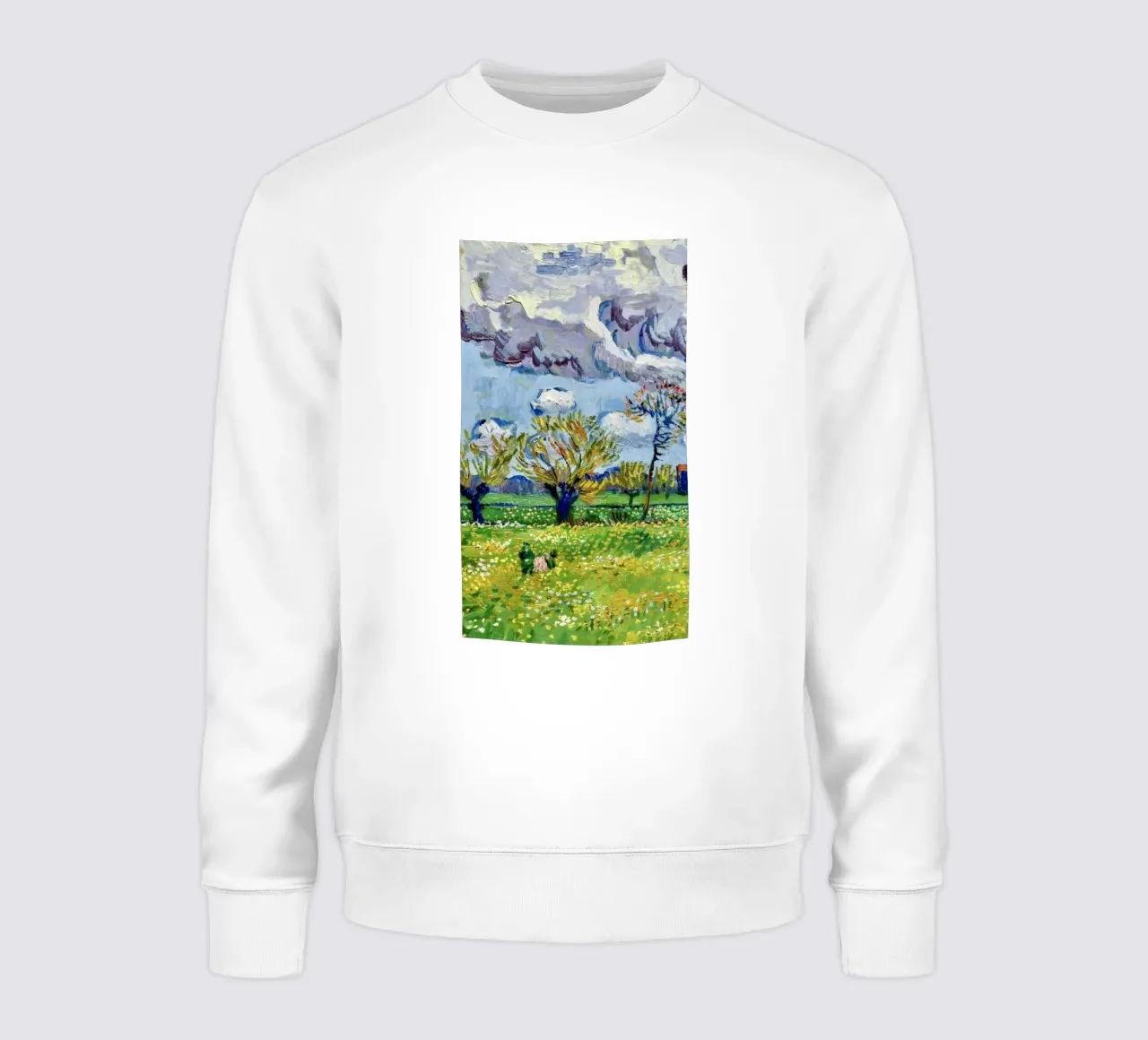 Agriculture fleurs dans la campagne sweat de cloud shop