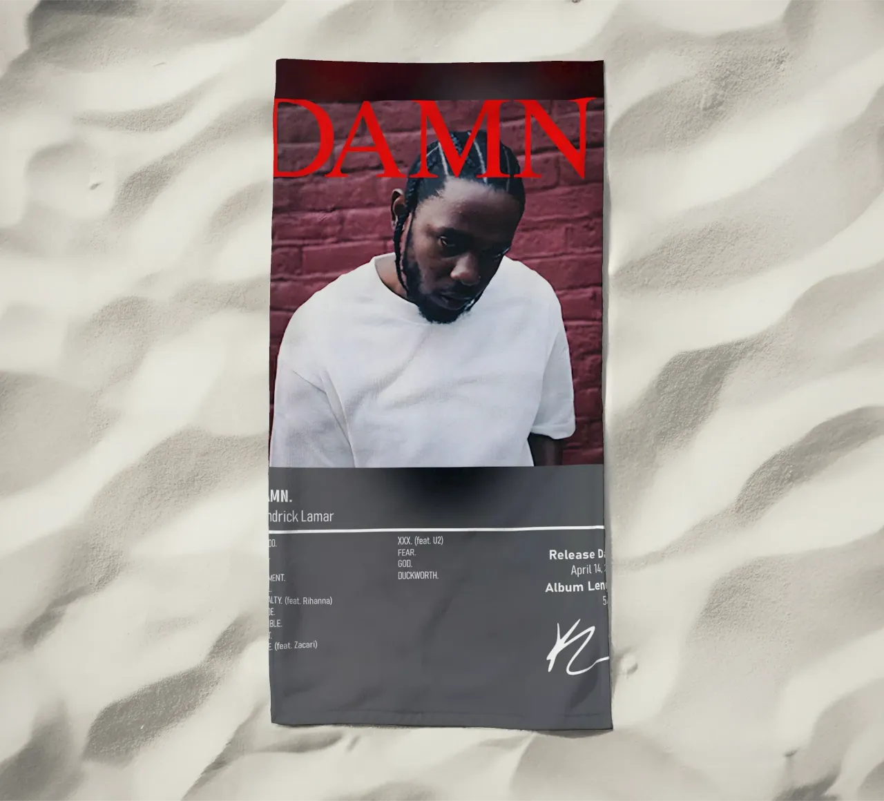 DAMN. By Kendrick Lamar telo mare da DGUnder