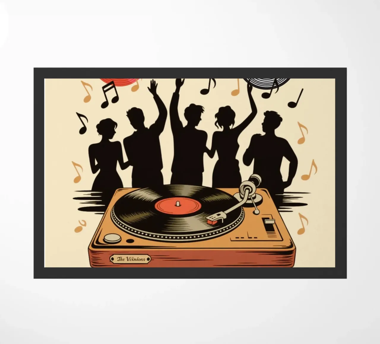 Se è groovin, keep it movin zerbino da Taika Tori Art