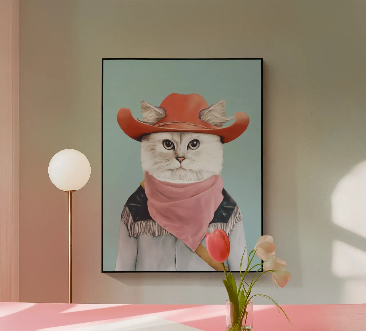 Rodeo Cat plexiglass da Animal Crew