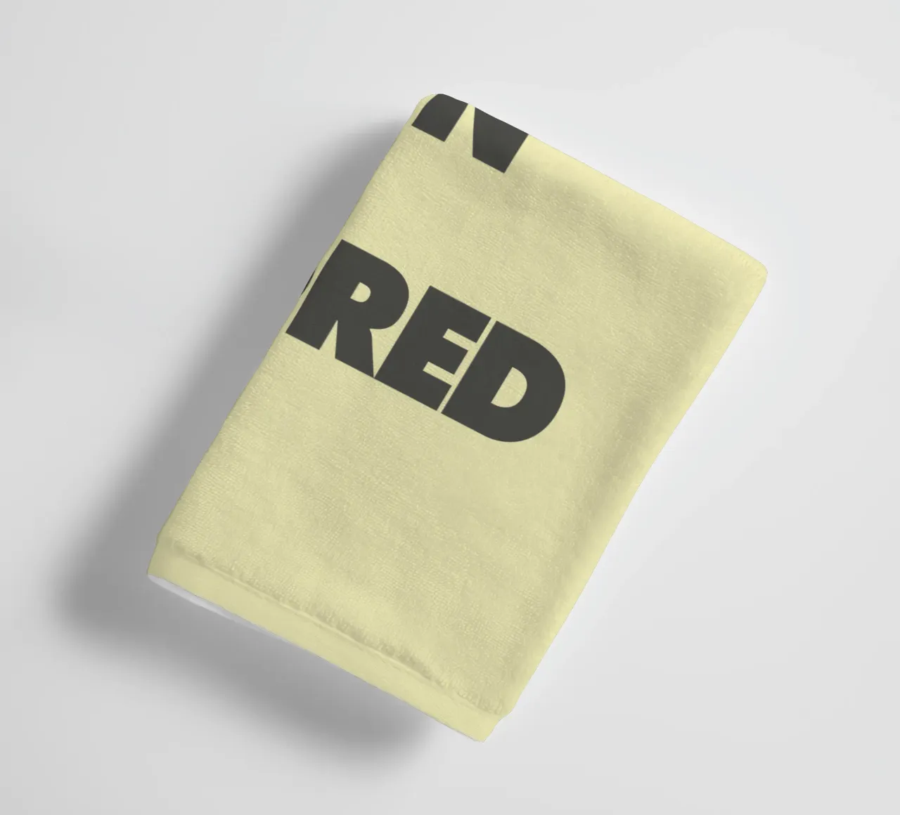 Log Out Be Happy Log In Get Bored Funny Bold Digital Detox towel by THE MOTIVATED TYPE