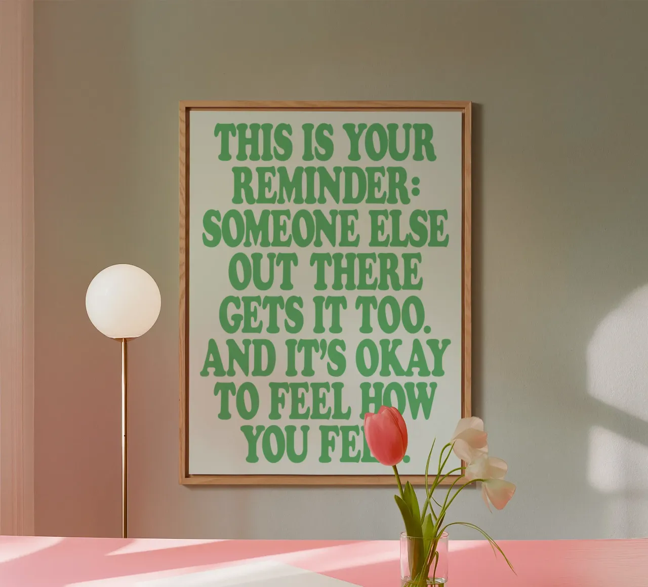 Someone Else Out There Gets it Too Mental Health Print forex plate by THE MOTIVATED TYPE