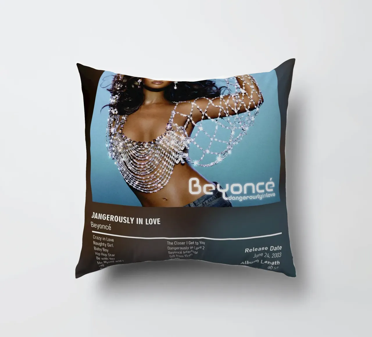 Dangerously in Love By Beyoncé cuscino da DGUnder
