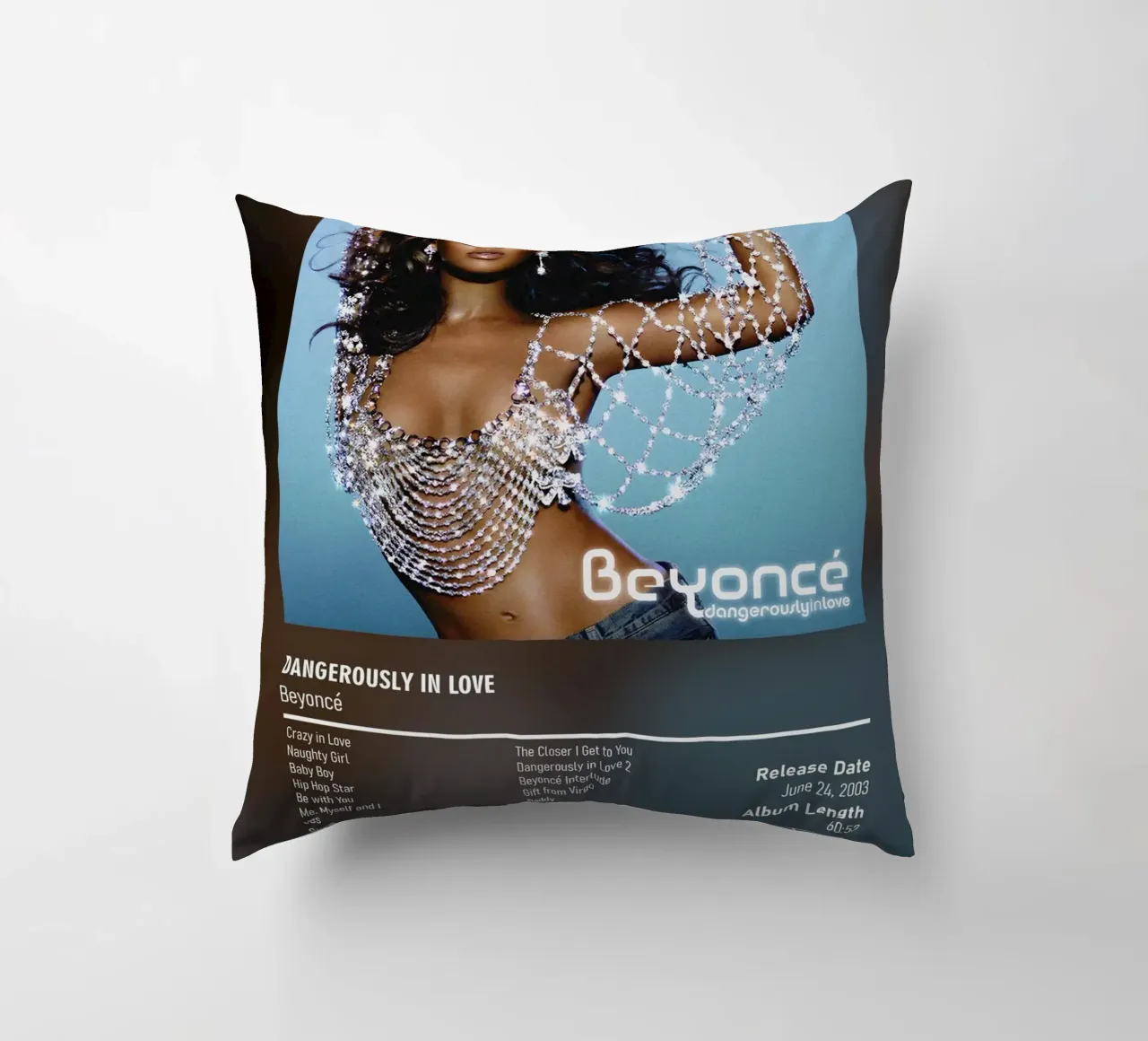 Dangerously in Love By Beyoncé cuscino da DGUnder
