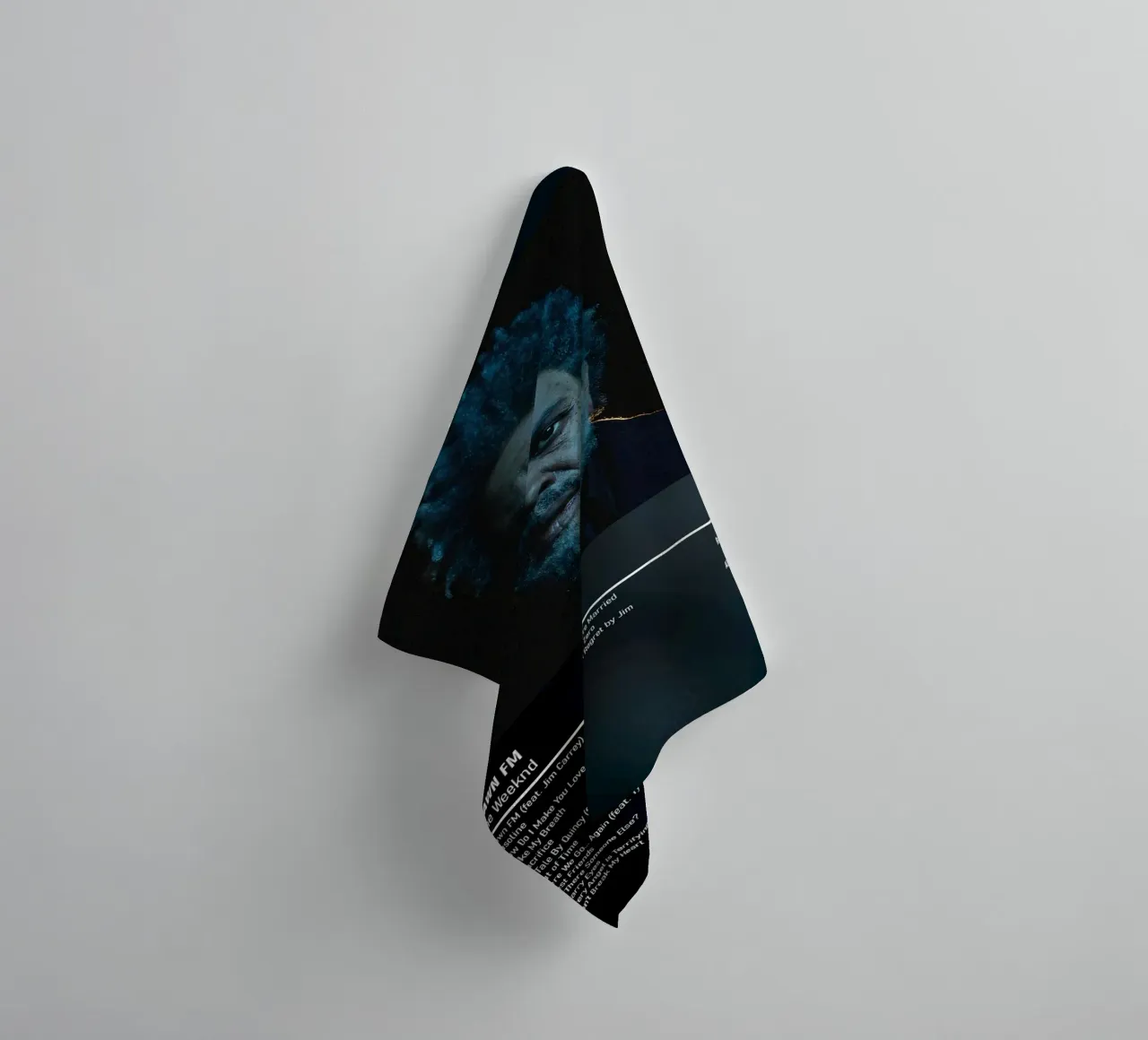 Dawn FM (2022) by The Weeknd asciugamano da bagno da DGUnder