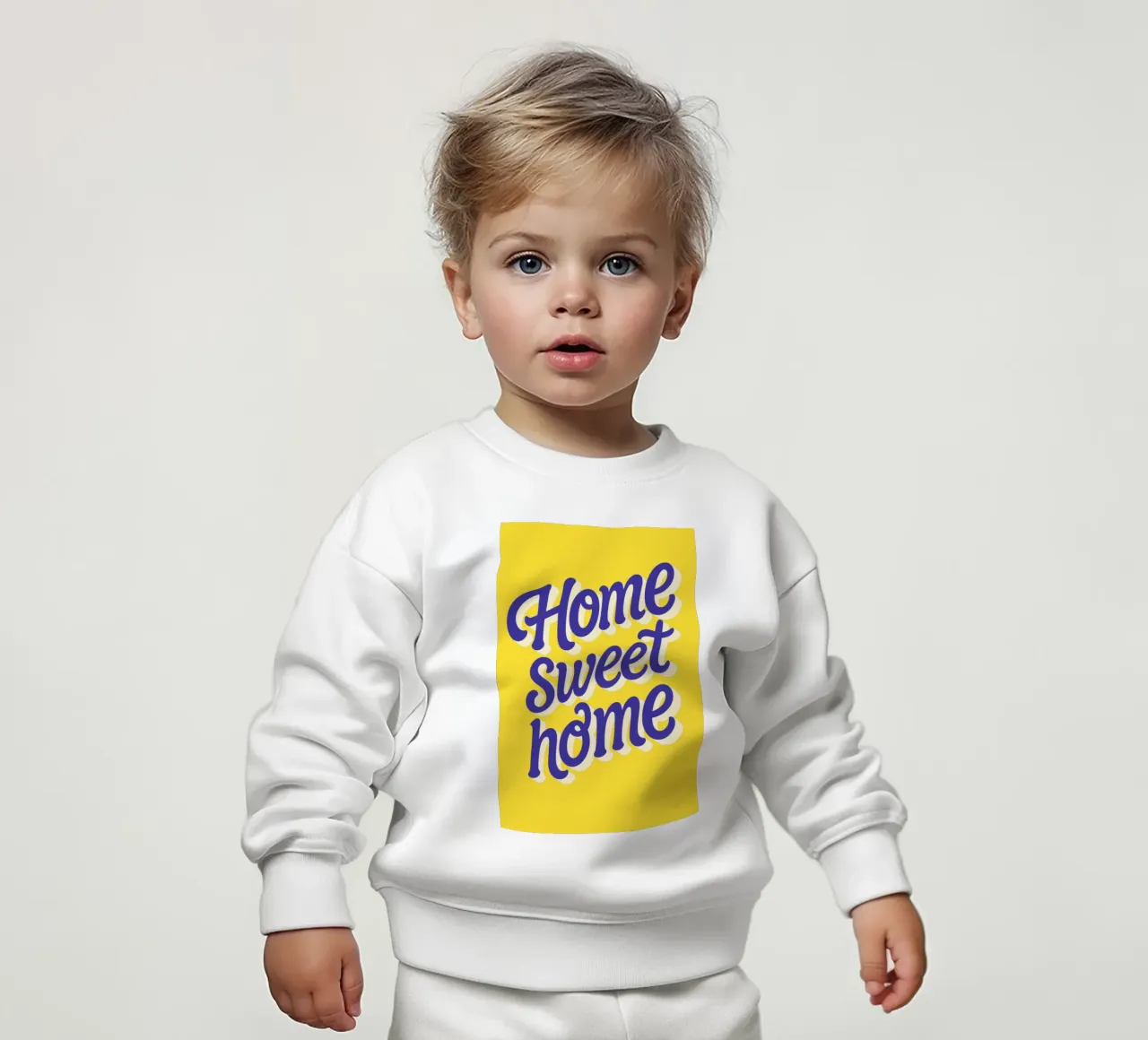 C'est chez soi qu'on est le mieux sweat pour bébé de QuooodZ by MooodzArt