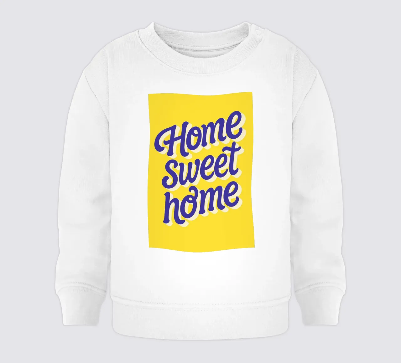 C'est chez soi qu'on est le mieux sweat pour bébé de QuooodZ by MooodzArt