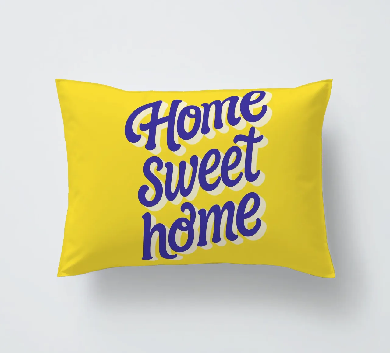 The best place to be is at home decorative cushion by QuooodZ by MooodzArt