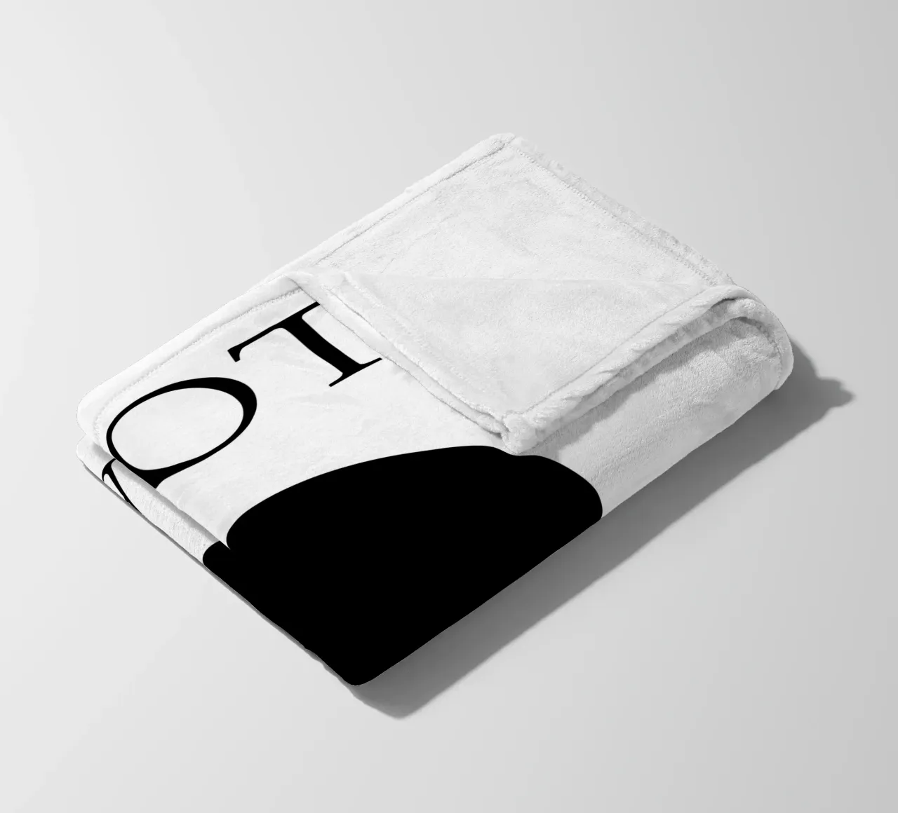 Dot Day Design minimalista e divertente coperta in pile da sillyindustries