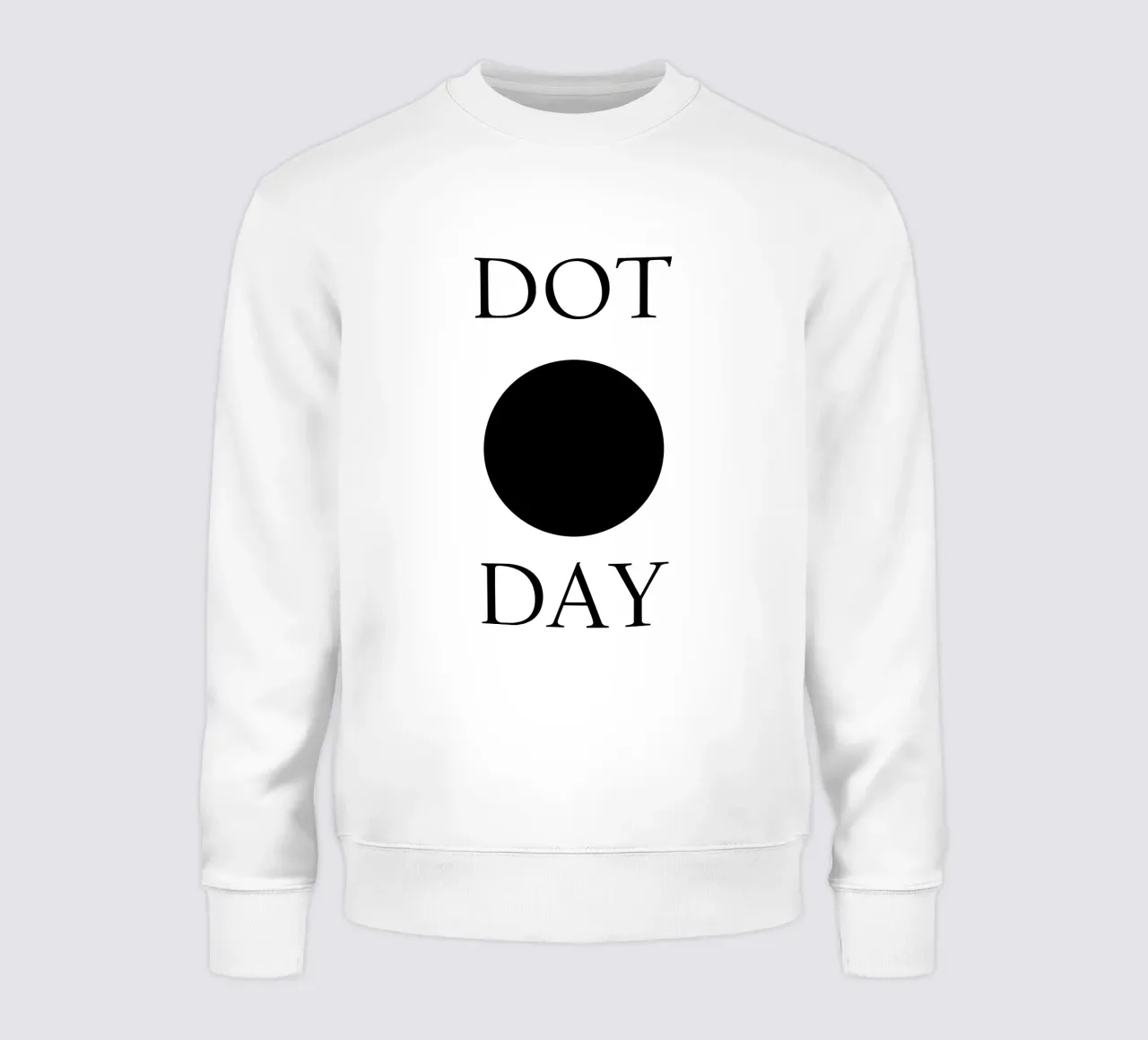 Dot Day Design minimalista e divertente felpa da sillyindustries