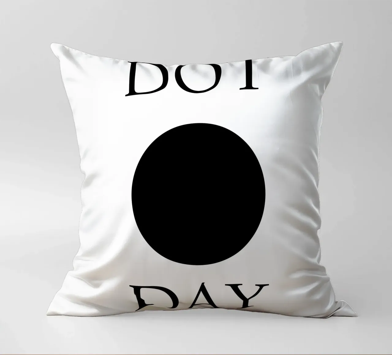 Dot Day Design minimalista e divertente cuscino da sillyindustries