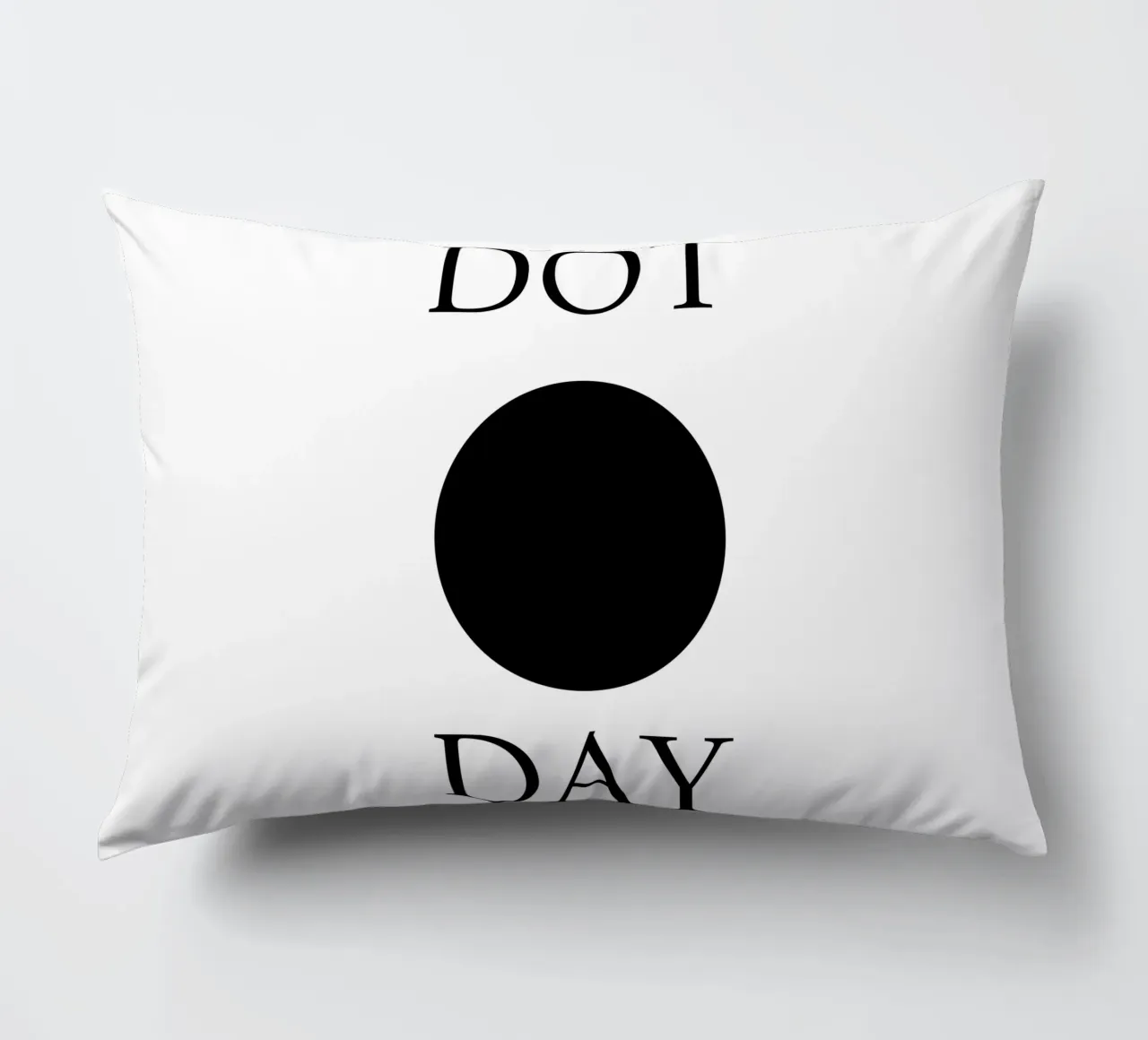 Dot Day Design minimalista e divertente cuscino da sillyindustries