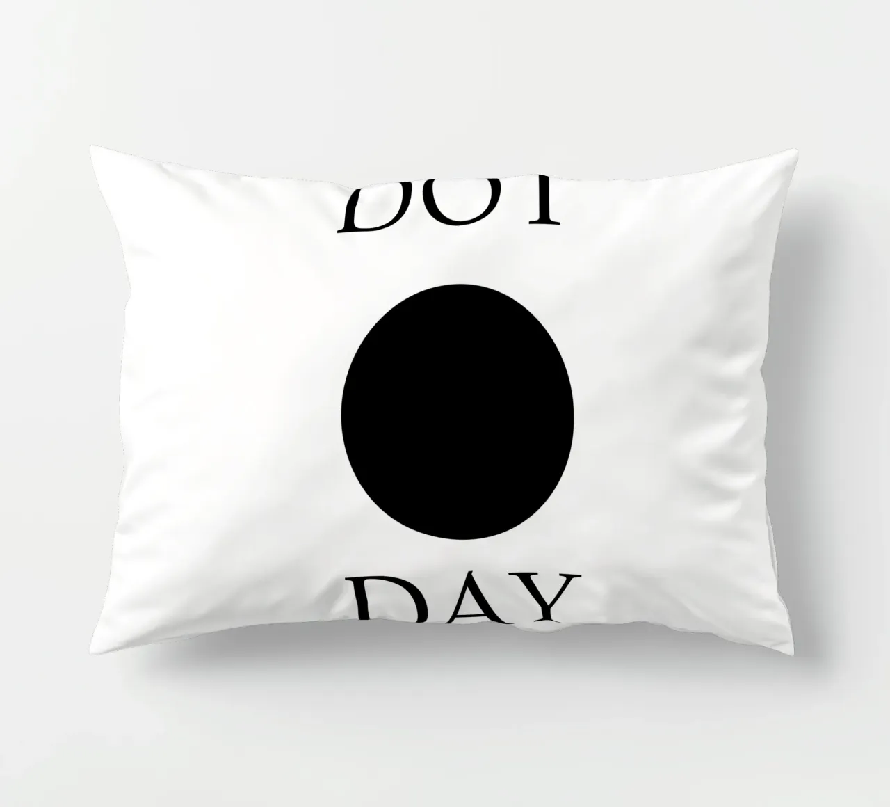 Dot Day Design minimalista e divertente cuscino da sillyindustries