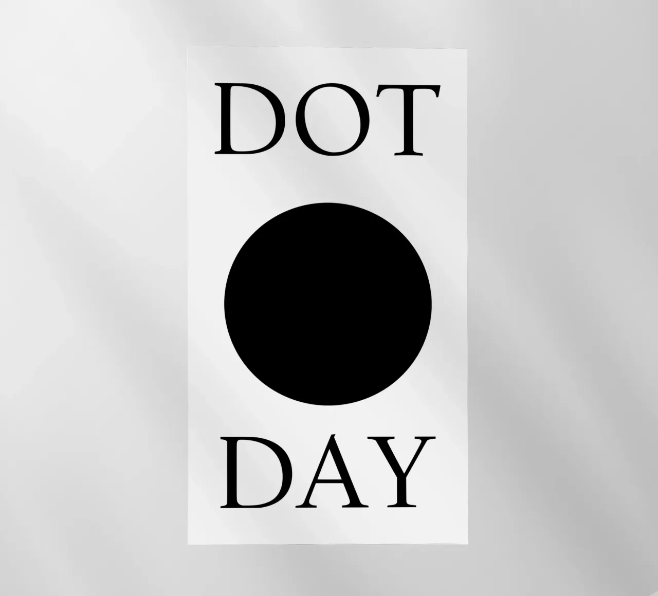 Dot Day Design minimalista e divertente pellicola backlit da sillyindustries
