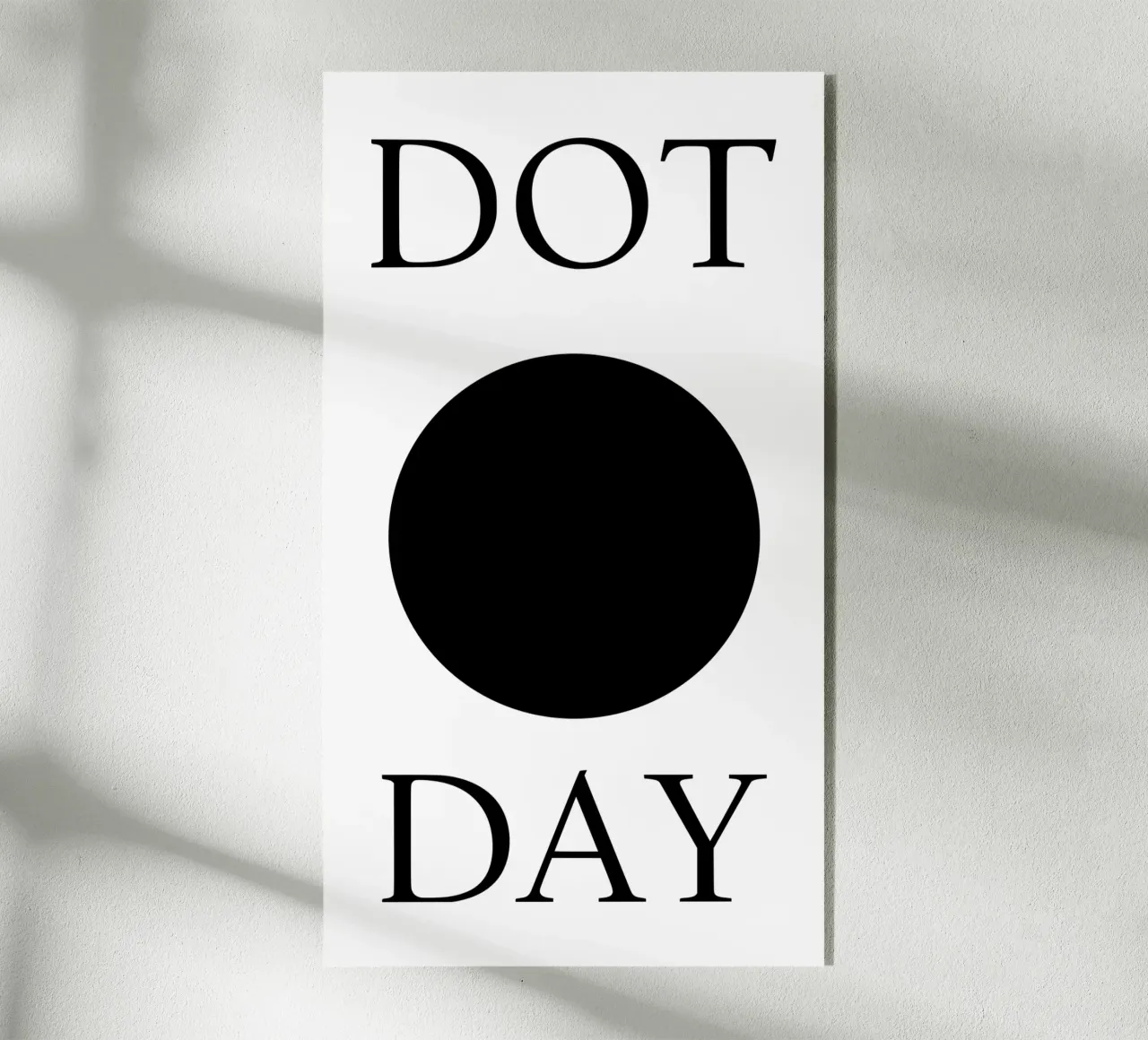 Dot Day Design minimalista e divertente plexiglass da sillyindustries