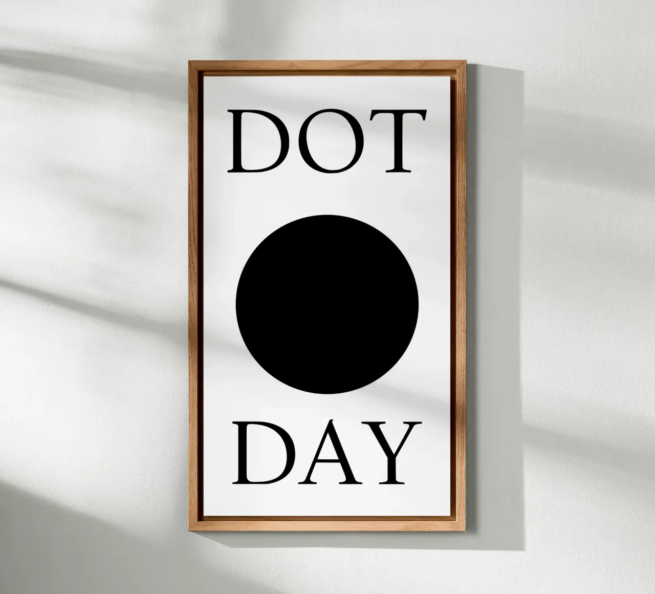Dot Day Design minimalista e divertente alluminio dibond da sillyindustries