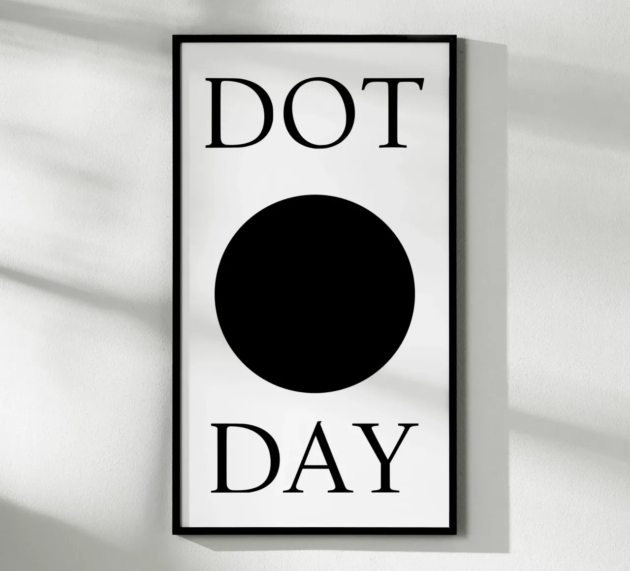 Dot Day Design minimalista e divertente carta hahnemühle da sillyindustries