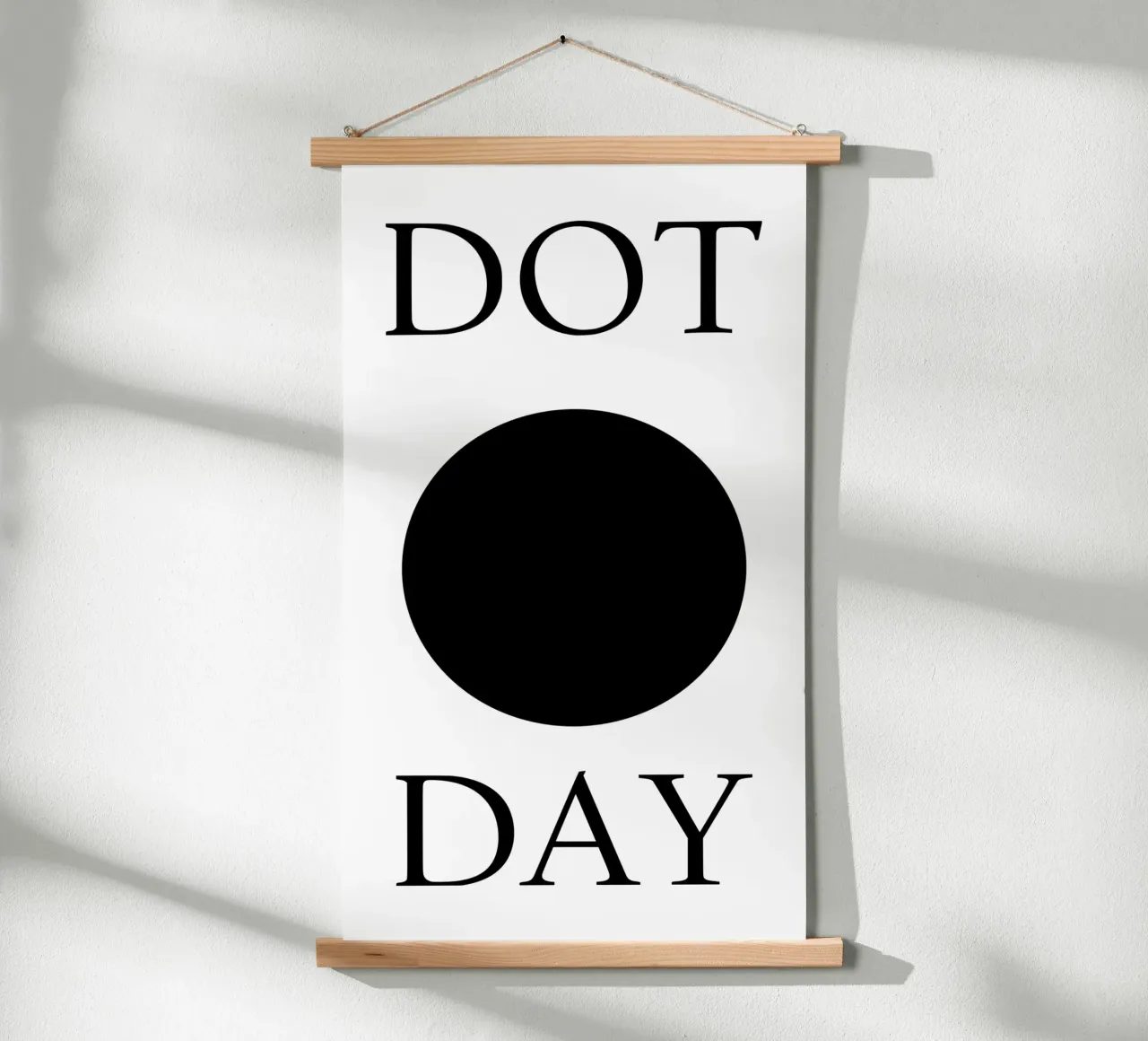 Dot Day Design minimalista e divertente carta hahnemühle da sillyindustries