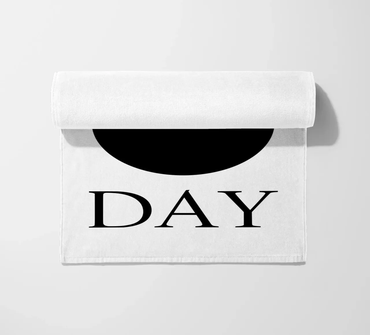 Dot Day Design minimalista e divertente telo mare da sillyindustries