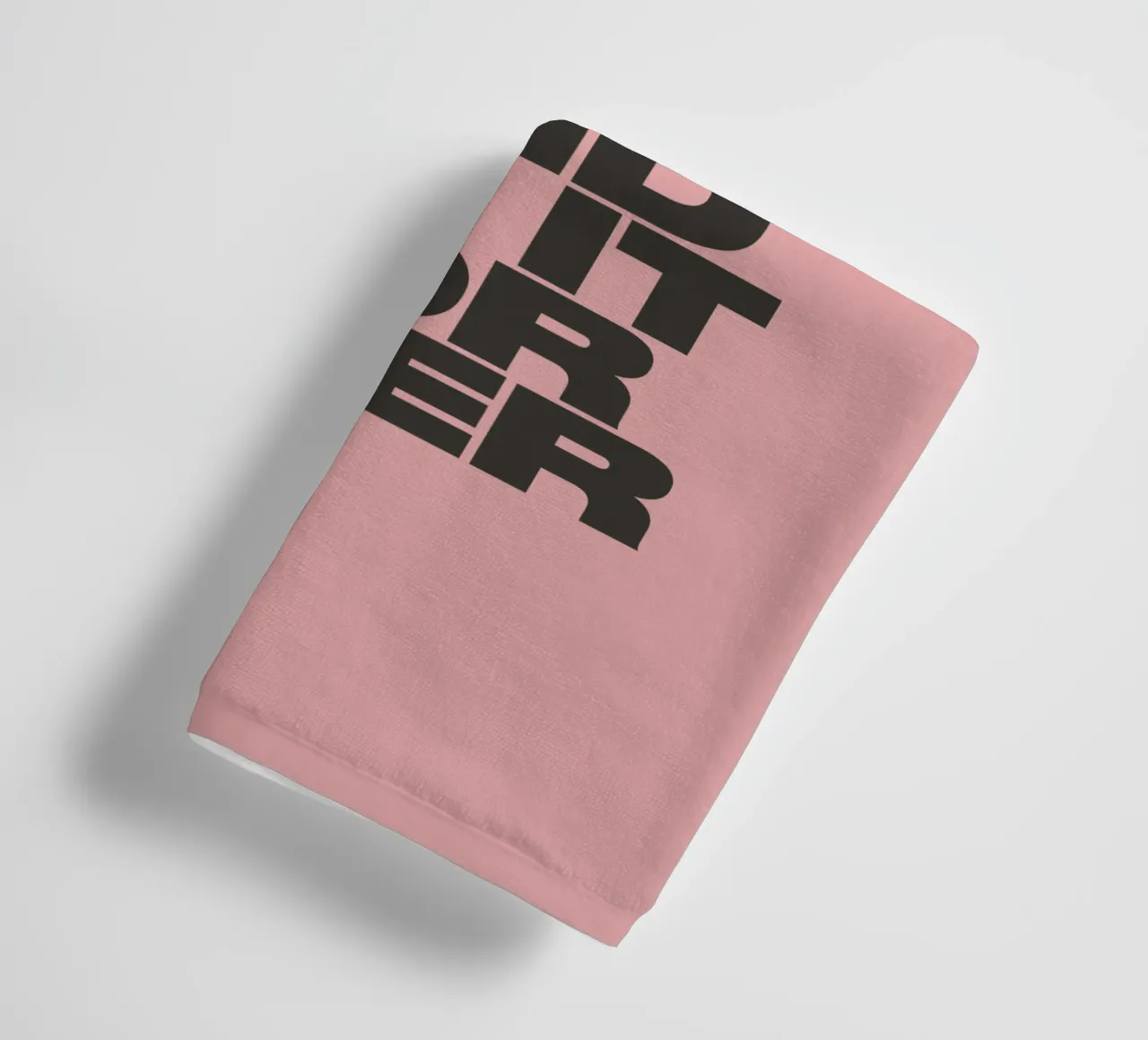 Find Something You Like and Do It Forever Typography Print towel by THE MOTIVATED TYPE
