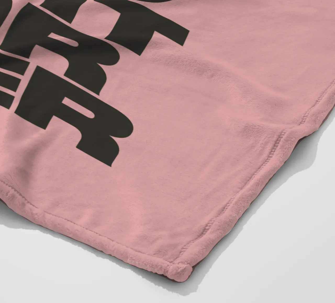 Find Something You Like and Do It Forever Typography Print fleece blanket by THE MOTIVATED TYPE