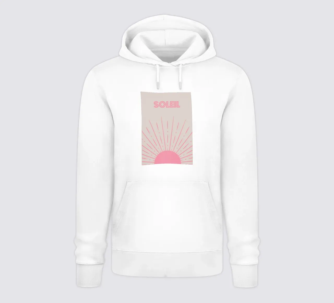 Le Soleil felpa con cappuccio da Attaboy Dsgn