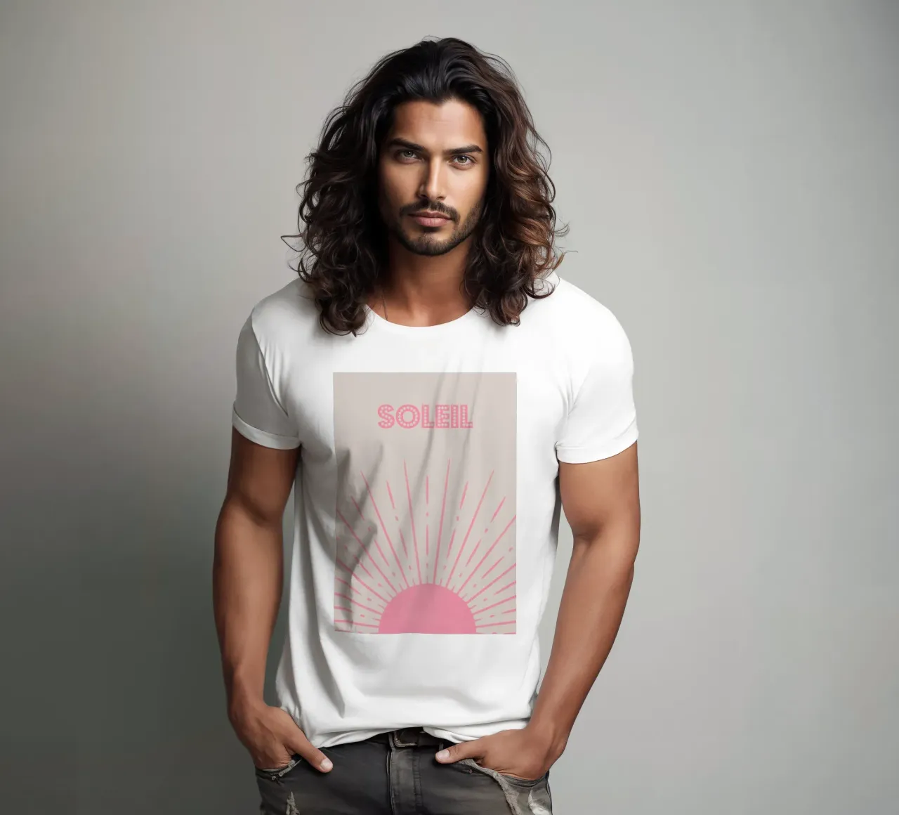Le Soleil t-shirt da Attaboy Dsgn