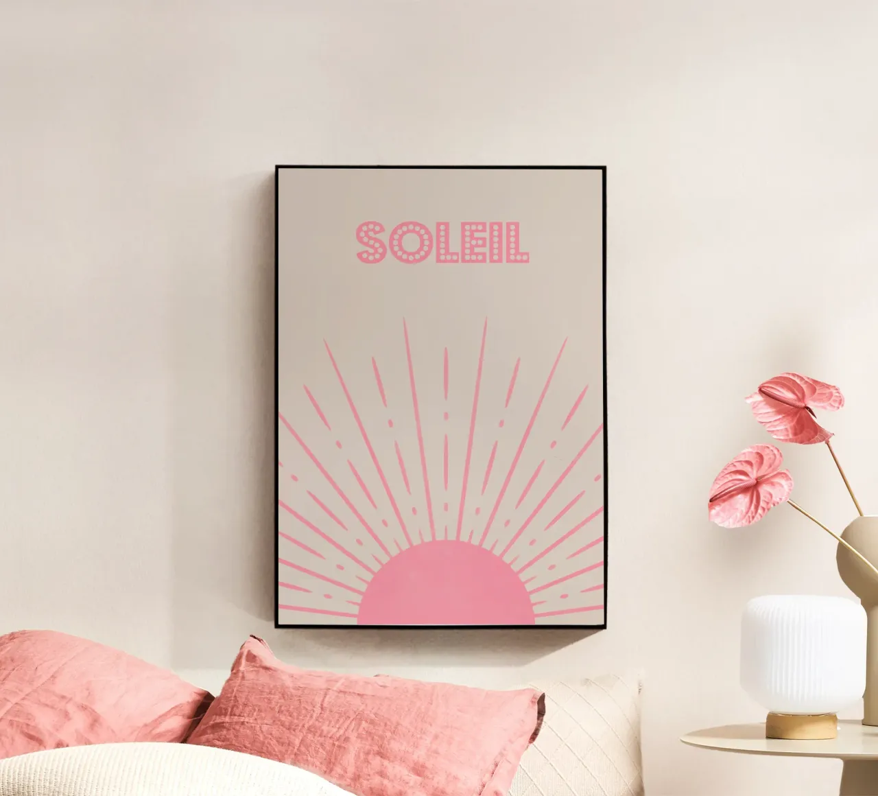 Le Soleil plexiglass da Attaboy Dsgn