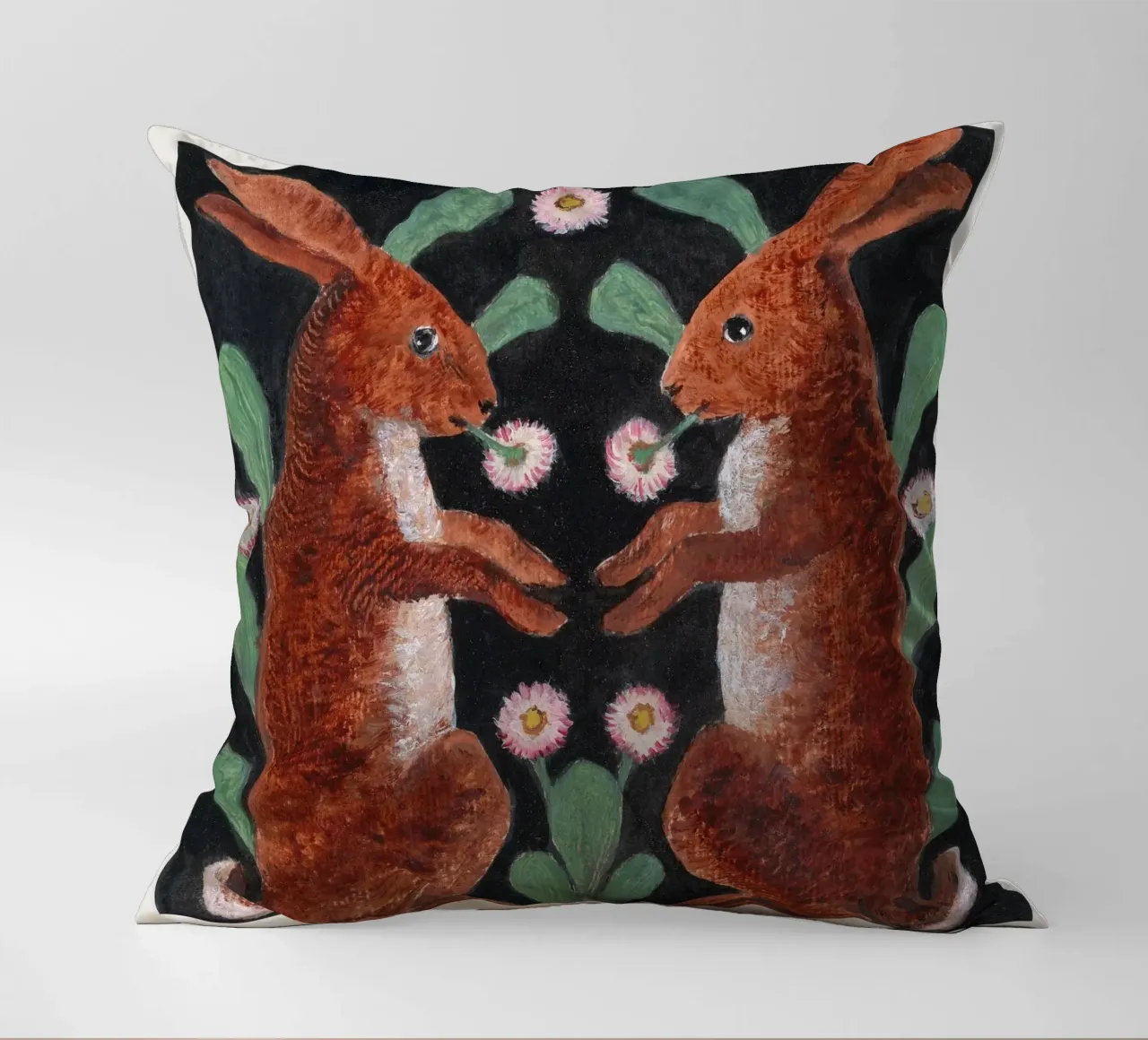 Two Hares cuscino da vintageshop