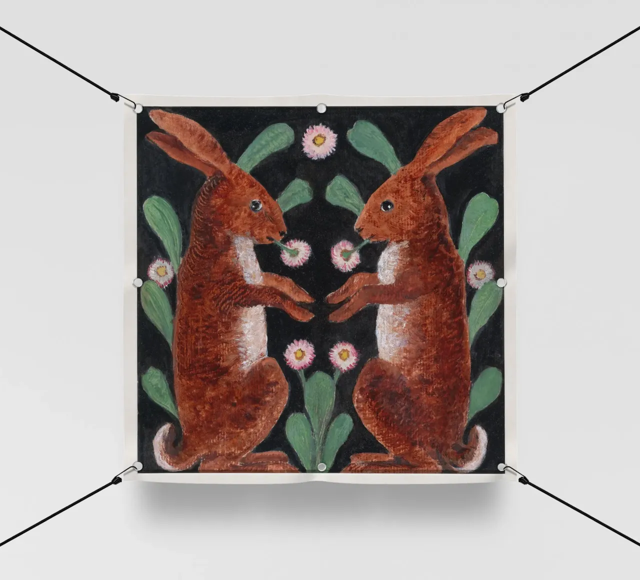 Two Hares telo in pvc da vintageshop