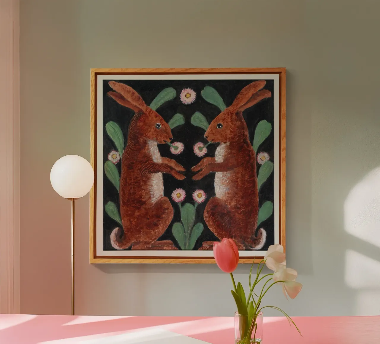 Two Hares plexiglass da vintageshop